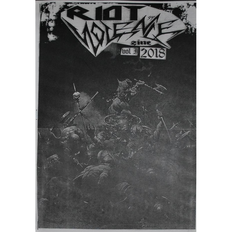 Riot of Violence zine nr 1 2018 (POLISH)