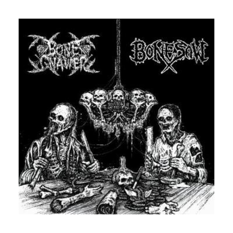 Bone Gnawer / Bonesaw - Split CD