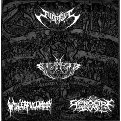 Funereus / Satanizer / Genocide Beast / Winterfullmoon - Split CD