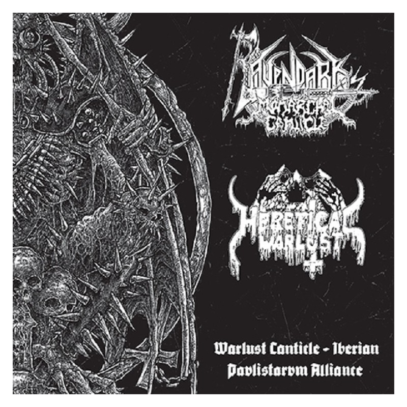 Ravendark's Monarchal Canticle / Heretical Warlust - Warlust Canticle – Iberian Paulistarum Alliance CD