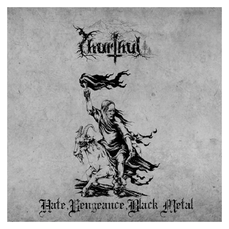 Thurthul – Hate, Vengeance, Black Metal CD