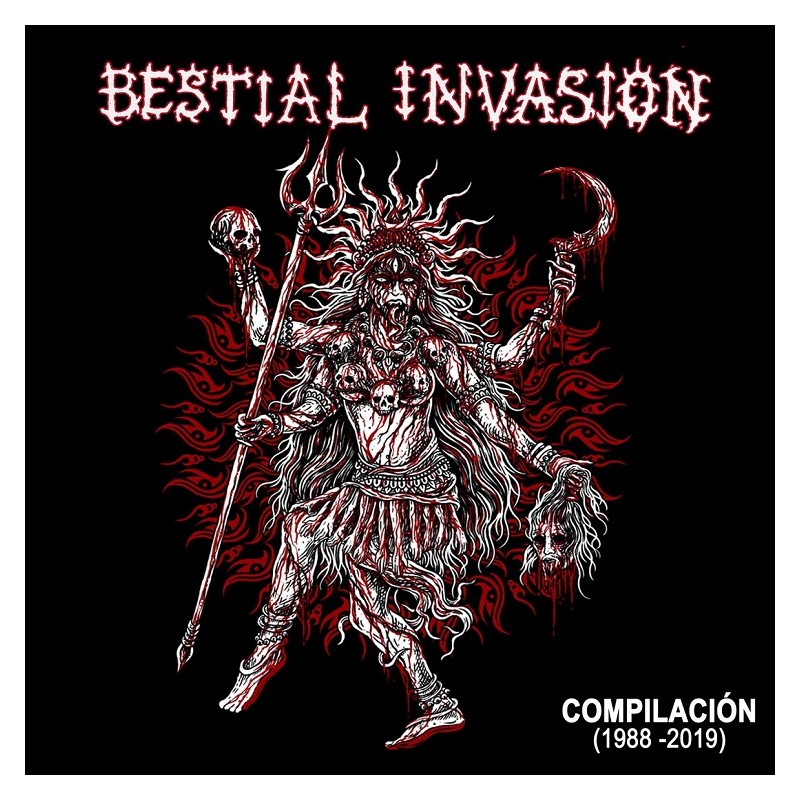 Bestial Invasion - Compilación 1988-2019 CD