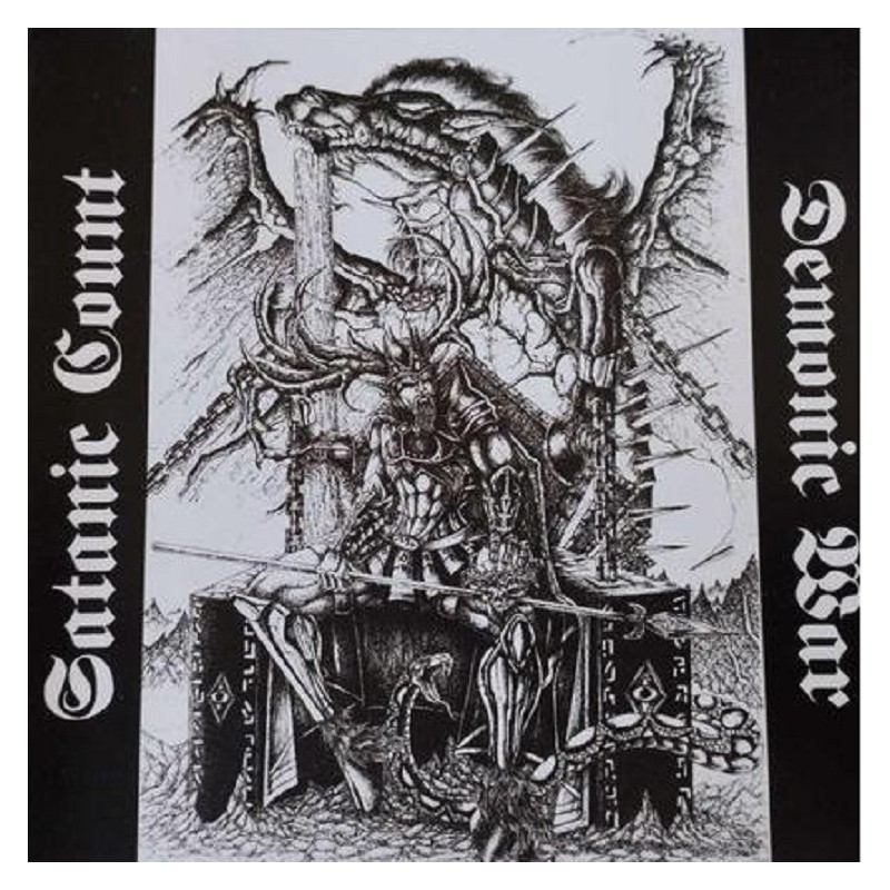 Satanic Count / Demonic War - Satanic War CD