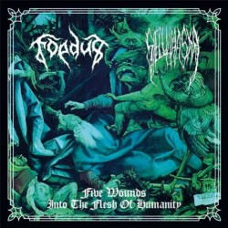 Foedus / Sieluhaaska - Five Wounds into the Flesh of Humanity CD